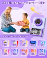 Youngsters Digital camera Instantaneous Print, 20MP 1080P Video Instantaneous Print Digital camera for Ok... - Image 5