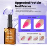 Beetles Nail Primer 15ml Protein Nail Prep for Gel Nail Polish, Upgrad... - Image 3