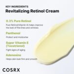 COSRX Retinol 0.3% Cream, 0.67 Oz, Anti-aging Eye & Neck Cream with Re... - Image 6