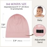 OLESILK Silk Child Bonnet for 0-6 Months - 100% Mulberry Silk Toddler H... - Image 6