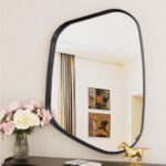 Irregular Wall Mirror 22"x30" Toilet Mirrors Asymmetrical Creative D... - Image 3