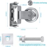 Cable Pulley System for Squat Rack,Health club Pulley Blocks,Improve Rotation ... - Image 3