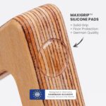 WOODPOWER® - PowerBars, Wood Parallettes Push Up Bars, Joint-Friendl... - Image 5