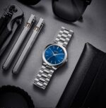 BUREI Males Watches All Black Style Enterprise Stainless Metal Analog Qu... - Image 4