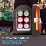 Proscan PM1S157 6-Can Mini Private Fridge, In-built Transportable Speaker ... - Image 6