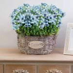 24 Bundles Life like Synthetic Flowers for Outside, Faux Flowers UV ... - Image 6