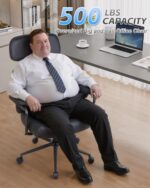 Workplace Chair Large and Tall 500lbs, Desk Chair Comfortable, Outsized Laptop... - Image 4
