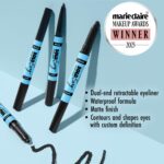 Black Radiance Daring & Attractive Gel Eyeliner,Waterproof Twin-Ended Retracta... - Image 3