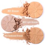 UCANBE Glow Bronzer, Lengthy-Lasting Baked Shimmer Bronzing Powder - 02 L... - Image 6