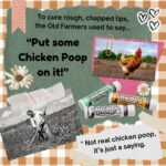 .15 oz. Hen Poop® ORIGINAL FLAVOR Lip Junk for Dry, Chapped Lips, ... - Image 5