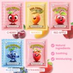 Kaely 10 Pack Fruit Face Masks for Youngsters, Youngsters Face Masks Spa Day Package Su... - Image 3