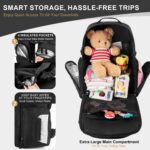 MIRACOL Navy Diaper Bag for Males - Waterproof Multi-Pocket Organiza... - Image 7