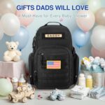 MIRACOL Navy Diaper Bag for Males - Waterproof Multi-Pocket Organiza... - Image 9