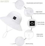 Child Solar Hat Smile Face Toddler UPF 50+ Solar Protecting Bucket hat Good... - Image 5