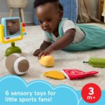 Fisher-Value Child Toys Mini Me Moments Tiny Tailgater Set, 6 Sports activities-Th... - Image 3