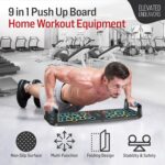 Elevated Foldable Push Up Board for Males & Ladies– Transportable 9 in 1 Multi... - Image 3