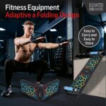Elevated Foldable Push Up Board for Males & Ladies– Transportable 9 in 1 Multi... - Image 7