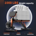 Adjustable Weight Bench - 1000LBS Capability Heavy Responsibility Foldable Exercise... - Image 3