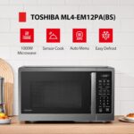 TOSHIBA ML4-EM12PA(BS) Countertop Microwave Oven with Sensible Sensor, On... - Image 3