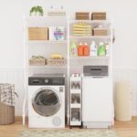 U15 Over Washer and Dryer Storage Cabinets, Laundry Above Washer Dryer ... - Image 5