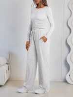 LILLUSORY 2 Piece Lounge Units for Ladies Fall Outfits 2025 Two Piece Tr... - Image 4