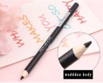 Black Eyeliner Pencil Set - 12 PCs Matte Silky Formulation Waterproof Eye... - Image 4