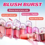 Revolution Magnificence London, Superdewy Liquid Blush Burst, Buildable Colo... - Image 4