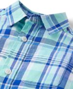 The Kids's Place,Child Boys,and Toddler Poplin Lengthy Sleeve Button D... - Image 3