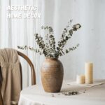 Ceramic Rustic Vase, 8 Inch Farmhouse Terracotta Vase for Residence Decor, ... - Image 4