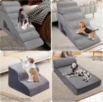 7 Step Canine Stairs for Excessive Beds Sofas 28-35 Inch, Non-Slip Pet Stairs ... - Image 5