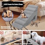 7 Step Canine Stairs for Excessive Beds Sofas 28-35 Inch, Non-Slip Pet Stairs ... - Image 6