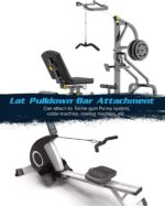 Upgraded LAT Pulldown Bars, 19" LAT Pull Down Bar Attachments for House... - Image 4