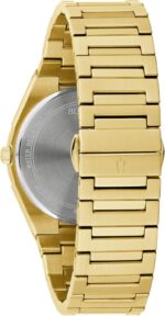 Bulova Mens Costume Basic Quartz Two Tone Stainless Metal Watch, Patte... - Image 3