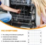 Replace 808602302 Dishwasher Decrease Rack Substitute Components for Frigidair... - Image 6