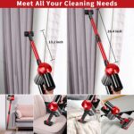 iwoly C150 Cordless Vacuum Cleaner Rechargeable with 2200mAh Detachabl... - Image 3