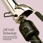HOT TOOLS 24K Gold Skilled 5/8" Prolonged Barrel Curling Iron with... - Image 3