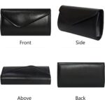Clutch Purse for Girls, Fashionable Leather-based Envelope Night Luggage & Chain, ... - Image 4