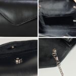 Clutch Purse for Girls, Fashionable Leather-based Envelope Night Luggage & Chain, ... - Image 6