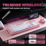 YUNZII AL98 QMK/VIA Wi-fi Mechanical Gaming Keyboard,Full Aluminum,... - Image 4