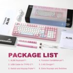 YUNZII AL98 QMK/VIA Wi-fi Mechanical Gaming Keyboard,Full Aluminum,... - Image 9