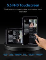 FEELWORLD PS6 5.5Inch OLED Vertical Horizontal Digital camera Area DSLR Monit... - Image 3