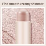 Face Highlighter Stick, Cream Contour Highlighter Make-up Stick, Natura... - Image 4