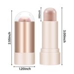 Face Highlighter Stick, Cream Contour Highlighter Make-up Stick, Natura... - Image 7