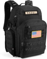 SHARKMOUTH Dad Diaper Bag Backpack - Army Child Gear Backpacks with... - Image 3