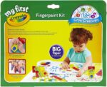 Crayola My First Fingerpaint Package, Washable Paint, Items, Ages 1, 2, 3,... - Image 3