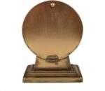 Inventive Co-Op Classic Steel Mantel Clock, Gold End - Image 6