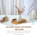White vase Set of 12 – Ceramic Mini Vases for Pampas Grass, Wedding ceremony Ce... - Image 5