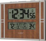 La Crosse Know-how BBB86088 Atomic Digital Wall Clock with Indoor & ... - Image 3