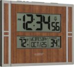 La Crosse Know-how BBB86088 Atomic Digital Wall Clock with Indoor & ... - Image 4