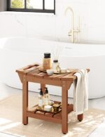 Waterproof Bathe Bench, Poly Lumber Bathe Stool for Shaving Legs, Sh... - Image 3